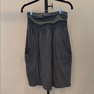 Velvet by Graham & Spencer Charcoal Strapless Dress